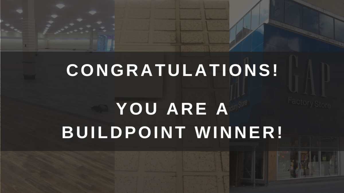 Winner at BuildPoint!
